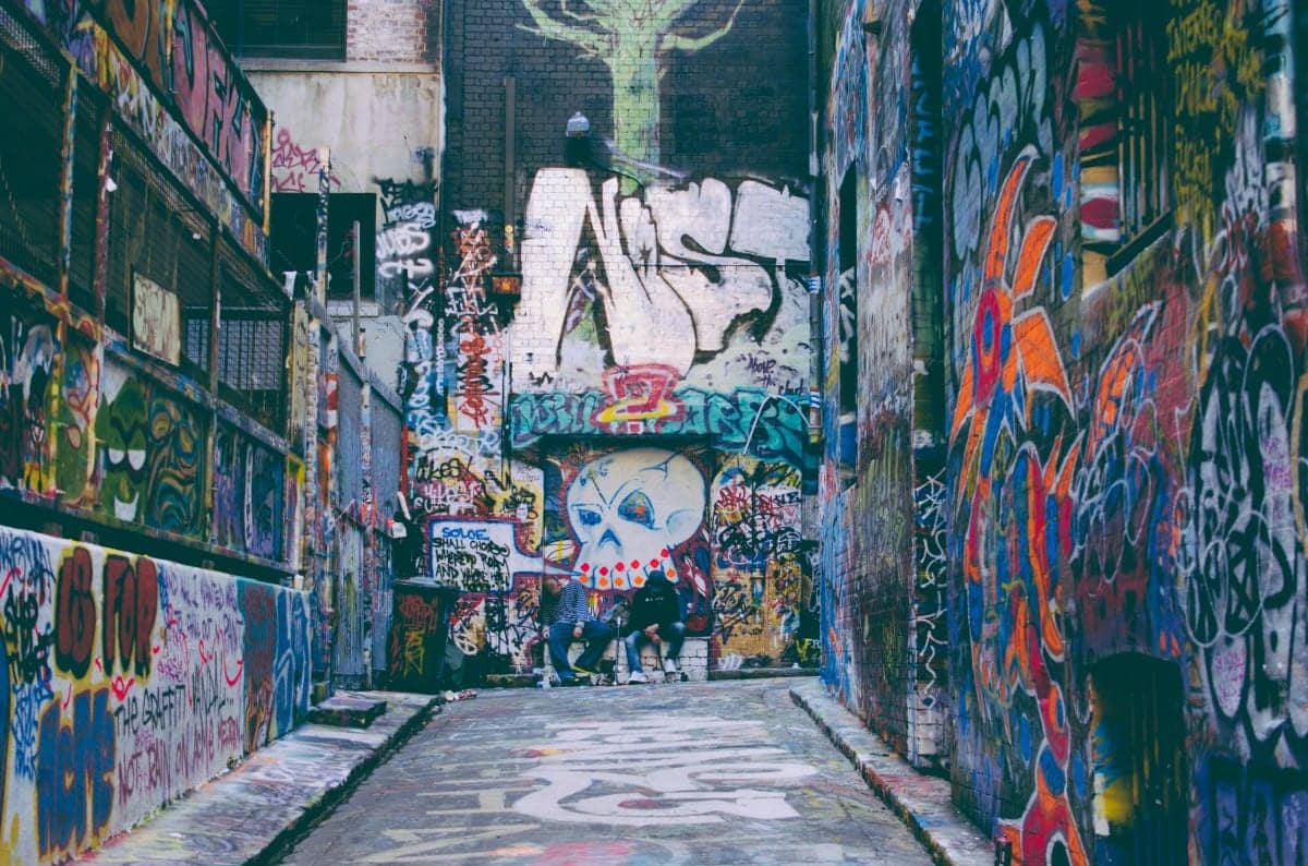 An Australian laneway is a sight to behold.