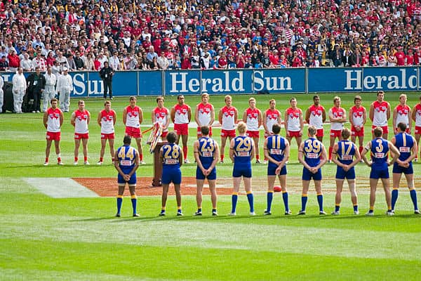 A match of the AFL.