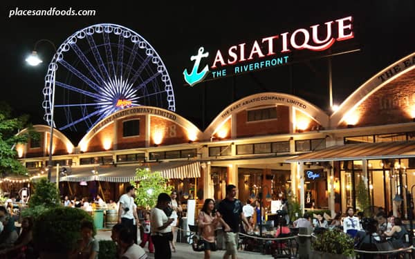 A scene of Asiatique.